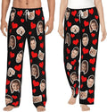 Personalized Pajamas Pants with Photo for Men Women, Custom Pajama Pants Anniversary, Mens Pajama Pants with Pockets