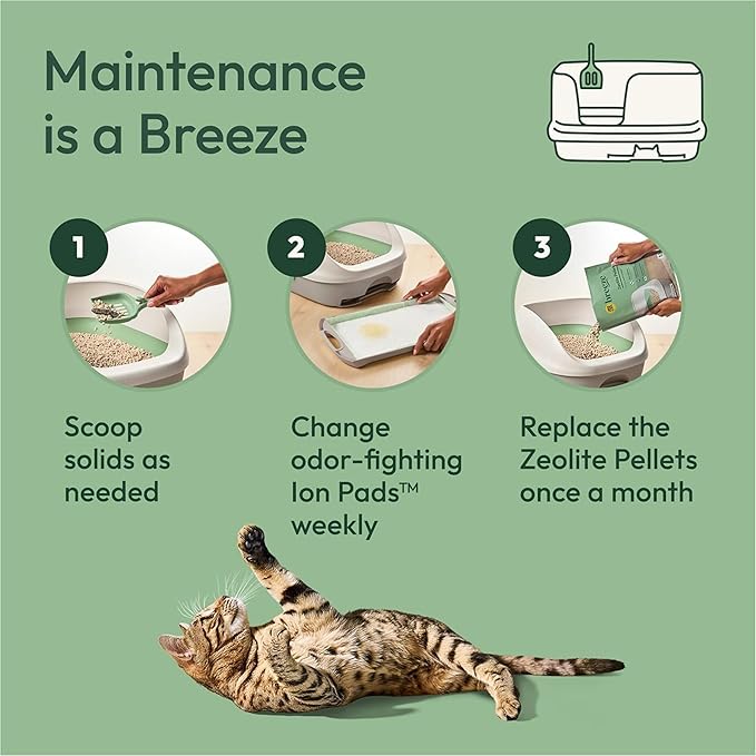 Purina Tidy Cats Litter Pellets, Breeze Refill Litter Pellets in Recyclable Box - (4) 7 lb. Bags