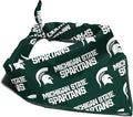 Michigan State Spartans Officially Licensed Bandana for Dogs and Cats | Fits Pets Great Gift Idea | Easy-to-Tie (Large, 28")