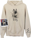 CHIARA CONTI11 Custom Dog Hoodie, Custom Pet Gifts, Custom Dog Shirt, Custom Dog Sweatshirt, Valentine's Day Gift