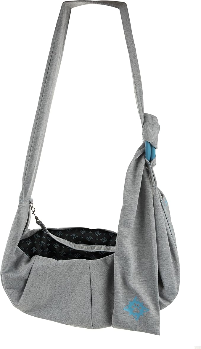 Sherpa Sling Hands-Free Wearable Pet Carrier - Gray, One Size