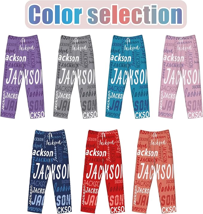Custom Pajamas Pants Plaid Personalized Funny PJ Pant Design with Face Pajama for Men Women Dog Pet