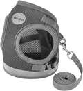 Cat Harnesses and Puppy Harness with Leashes Set, Escape Proof Cat Harness, Adjustable Reflective Soft Mesh Vest Fit Puppy Kitten Rabbit Ferrets's Outdoor Harness