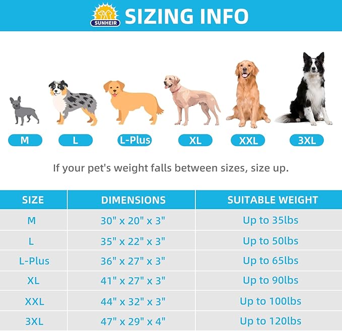 Sunheir Orthopedic Dog Bed for Medium Dogs, Waterproof Deluxe Plush Dog Crate Bed with Removable Washable Cover & Anti-Slip Bottom, Egg Crate Foam Pet Bed Mat, Light Grey, (30.0"L x 20.0"W x 3.0"Th)