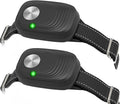 Automatic Pet Door Collar MS-6, Compatible with High Tech Pet Door, Luxury Design, Black, 2PK