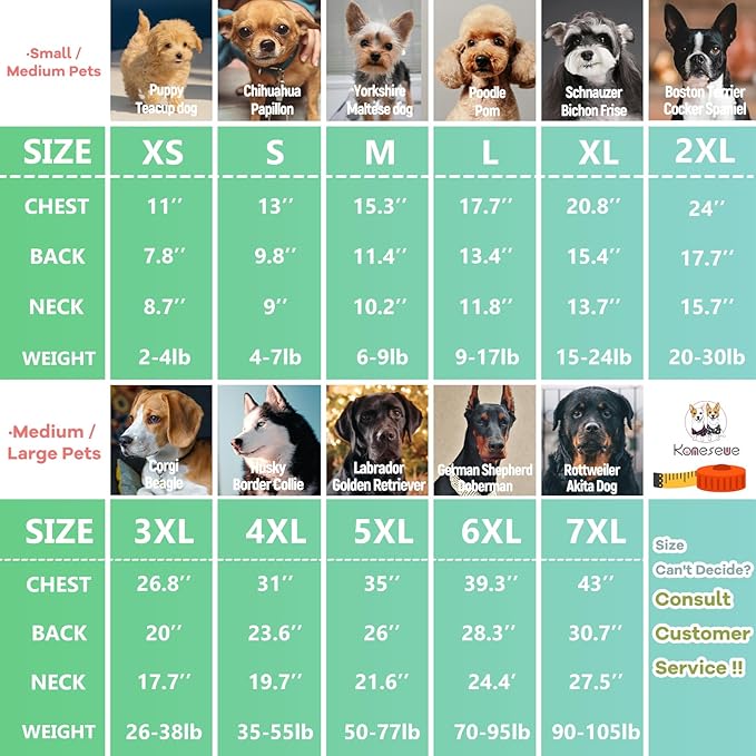 Koneseve Dog Shirt, Pet Plaid Clothes Shirt T-Shirt, Sweater Bottoming Shirt for Small Dog Cat Puppy Grid Adorable Wearing Stylish Cozy Halloween,Christmas Costumes (Green;3XL)