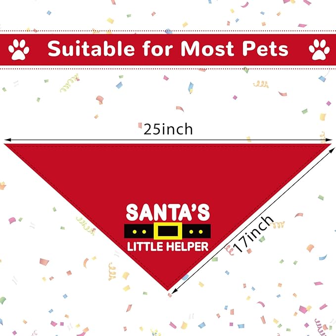 Weewooday 9 Pcs Holiday Dog Bandanas St' Patrick's Day Easter Bandanas Birthday Scarf Adjustable Large Pet Washable Scarves for Large Dog Supply(Classic Pattern)