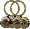 Dog Collar Bells, 2 Pack Extra Loud Dog & Cat Bells for Tracking & Safety, Stainless Steel Pet Tracker Training Bells for Medium Large Dogs & Cats (Antique Copper)