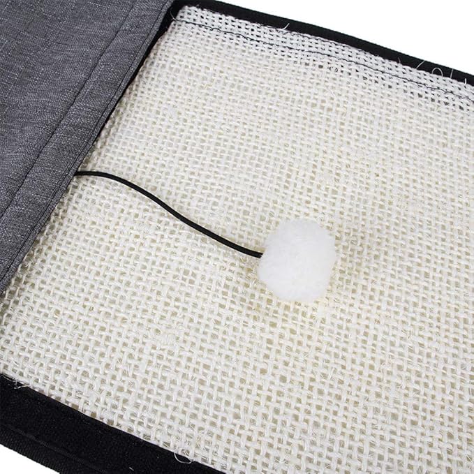 HAOZAIKEJI Cat Scratcher Mat Sofa Protector Natural Sisal Cat Scratching Mat Cat Scratch Couch Cover Heavy Duty Couch Guard Easy Installation Scratch Pad for Grinding Claws Protecting Furniture