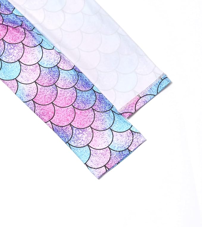 Girl Unicorn Leggings Kid Rainbow Print Legging Tights Trousers Slim Long Pants