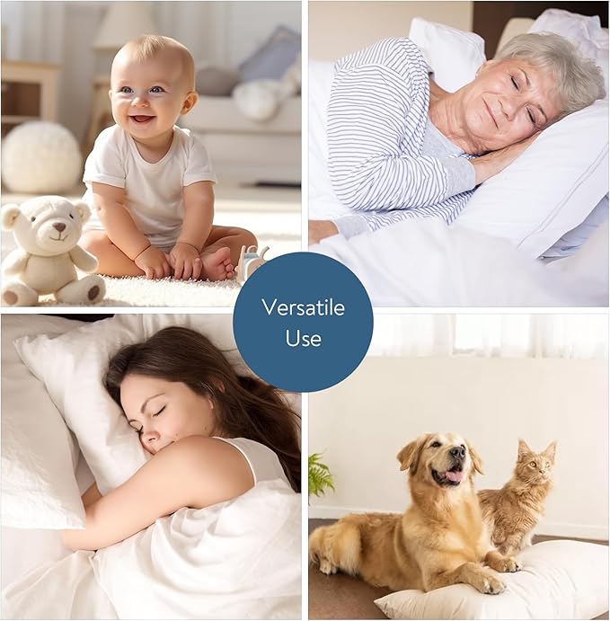 Washable Incontinence Bed Pads, Reusable Underpads for Kids, Adults, Elderly, Hospitals & Pets, Waterproof Bed Protector Pad for Bed, Sofa, Floor, Super Absorbent Bed Pee Pad 24" x 36"- Black