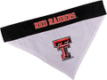 Pets First Collegiate Pet Accessories, Reversible Bandana, Texas Tech Red Raiders, Small/Medium