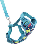 RC Pets Adventure Kitty Cat Harness | Adjustable Airmesh Vest with D-Ring and 6ft Leash for Walking and Travel |Splatter, Small