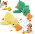 2025 Upgraded Dog Toys, New Durable Calming Duck Toys, Dog Toys for Aggressive Chewers with Soft Squeaker, Fun for Indoor Puppies and Senior Pups (2 Pcs, S-8.66 * 9.87in)
