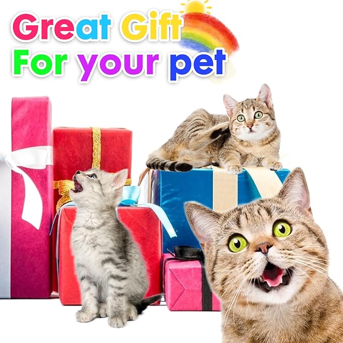PowerKing Natural Sisal Replacement Scratching Post, 4 Pieces M8 Cat Scratch Post Refill Pole Parts for Refurbishment, White, Include Screws (Green-15.7''+15.7''+7.87''+7.87'')
