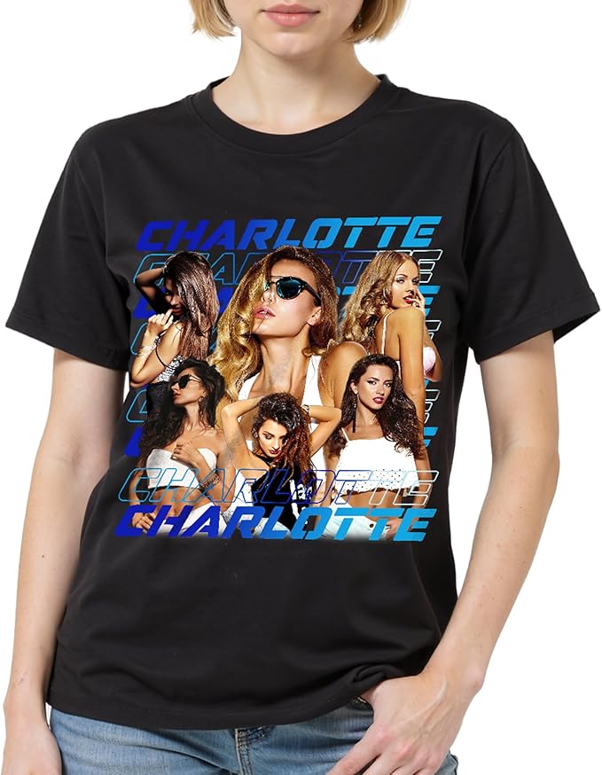 Custom Bootleg Rapper Graphic Tees Shirt – Retro 90s Vintage Style, Personalized Gift for Girlfriend, Birthday, Valentine