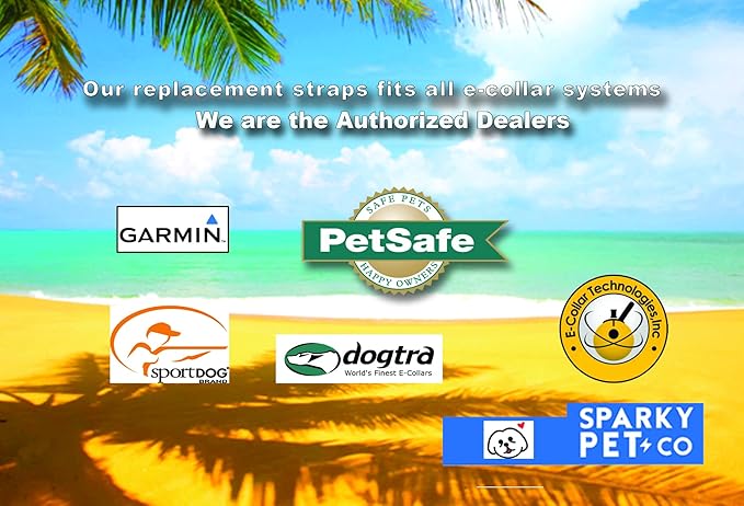 Replacement GPS eCollar with Adjustable Bungee, Multi-Hole Design, and Secure Toggle Closure for Small Dogs (Blue, Small Neck) Reflective