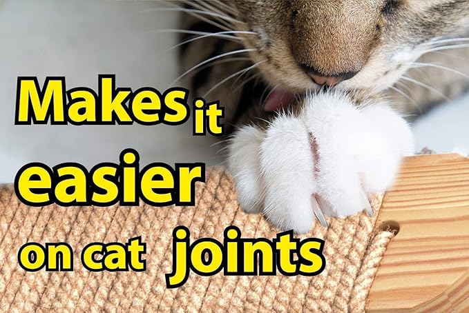 Skywin Cat Steps - Grey Solid Rubber Wood Cat Stairs Great for Scratching and Climbing - Easy to Install Wall Mounted Shelves for Playful Cats (Left to Right)