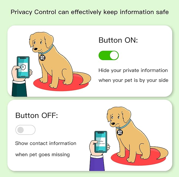 ESA Dog Tag, QR Code Dog Tag, Modifiable Free Pet Online Profile, Scannable QR Code, Scan QR Send Instant Location Alert Email, Silicone Lightweight ID Tag for Dog and Cat (Orange, Small)