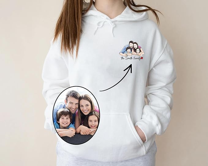 CHIARA CONTI11 Custom Dog Hoodie, Custom Pet Gifts, Custom Dog Shirt, Custom Dog Sweatshirt, Valentine's Day Gift