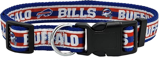 New & Improved Pets First NFL Licensed PET Collar- Heavy-Duty, Strong, and Durable New Dog Collar. Available in 32 Football Teams and 4 Sizes