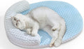 CATISM Cat Cooling Mat - Pet Bed Mat for Cats or Small Dogs, Cat Bed Cat Sleeping Beds with Pillow Soft and Comfortable, Cozy Pad Washable, Non-Slip Bottom Removable