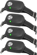 Automatic Pet Door Collar - Compatible with High Tech Pet Doors - Replaces MS-4 & MS-5 Collar Keys - BLK-4PK