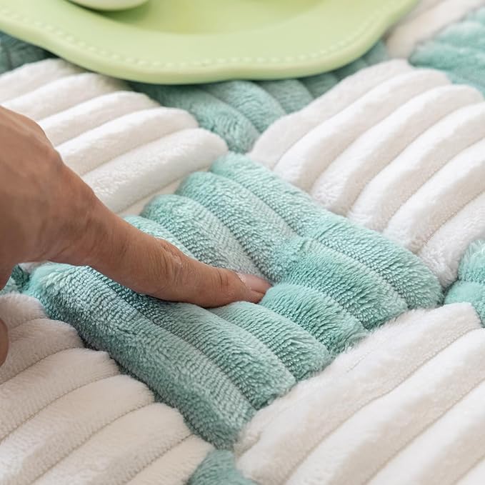 Pet Couch Cover for Sofa, Dog Cover for Couch, Washable Pet Couch Covers for Large Dogs, Anti-Slip Dog Bed Mat for Couch (Sky-Blue, 27x70 inch)