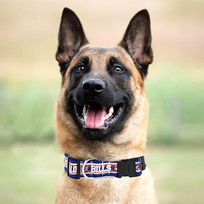 New & Improved Pets First NFL Licensed PET Collar- Heavy-Duty, Strong, and Durable New Dog Collar. Available in 32 Football Teams and 4 Sizes