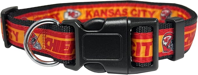 New & Improved Pets First NFL Licensed PET Collar- Heavy-Duty, Strong, and Durable New Dog Collar. Available in 32 Football Teams and 4 Sizes