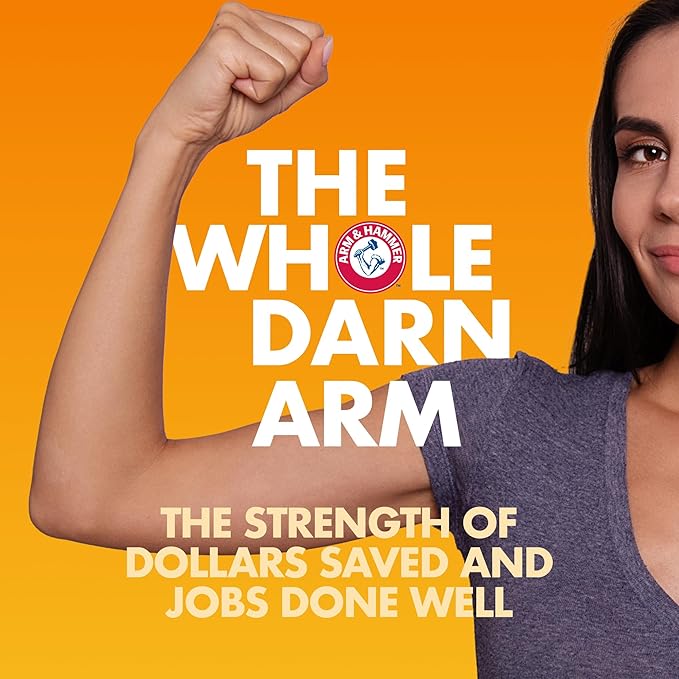 ARM & HAMMER Clump & Seal Slide Platinum Multi-Cat Clumping Cat Litter,14-Day Odor Control,EZ Clean Technology,18 lbs – No Scrubbing,Powerful Odor Eliminator,(Pack of 2)