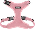 Voyager Step-in Pet Harness - All Weather Mesh, Adjustable Step in Harness for Cats and Dogs by Best Pet Supplies - Pink, M