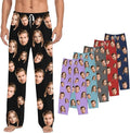 Personalized Pajamas Pants with Photo for Men Women, Custom Pajama Pants Anniversary, Mens Pajama Pants with Pockets