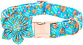 Lionheart glory Easter Day Dog Collar with Flower Dog Collar for Medium Dogs, Easter Egg Dogs Collars Colorful Spring Collars Flowers Puppy