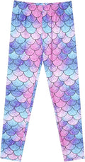 Girl Unicorn Leggings Kid Rainbow Print Legging Tights Trousers Slim Long Pants