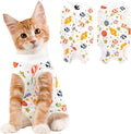 Cat Recovery Suit Female, Breathable Cat Onesie After Surgery Female for Abdominal Wounds or Skin Diseases, Surgery Recovery Suit Kitten Onesie After Spay Wear Anti Licking