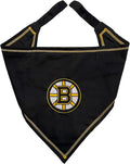 Pets First NHL Boston Bruins TIE Bandana, Size Small/Medium. Dog Bandana Scarf Bib for Pet Cat Dog. The Ultimate Game-Day, Party Bandana