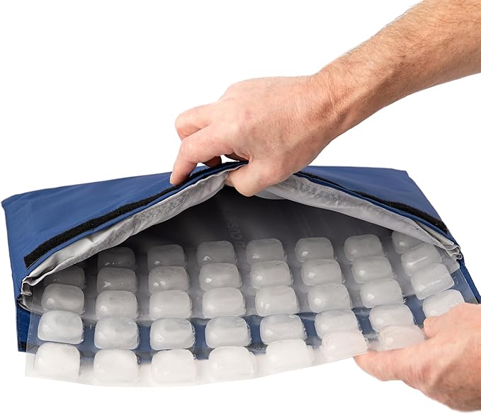 CoolerDog Hydro Cooling Mini Mat for Dogs – Dog Cooling Mat & Cooling Pad for Hot Weather – Triple Layer Ice & Water Cooling System (18" x 10.5")