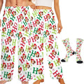 Custom Pajamas Pants with Photo for Men Women:Made in USA Personalized Pajama Trousers,Gifts for Wife Husband
