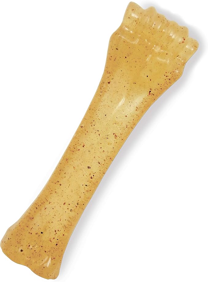 Nylabone Original Knuckle Bone Flexi Chew Toy for Dogs, Flexible Dog Toys for Moderate & Gentle Chewers, Chicken Flavor, X-Large - 50+ lbs, 1 Count