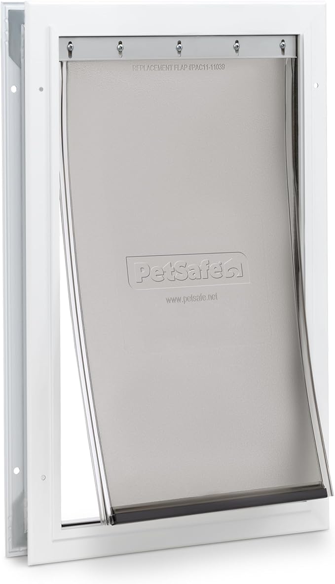 PetSafe Freedom Aluminum Dog and Cat Door - Durable Frame - Small, Medium, Large, X-Large