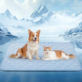 LOOBANI Dog Cooling Mat for Summer - 40" x 28" Cooling Mat for Large Dogs with Anti-Slip Bottom, Washable Arc-Chill Pet Cool Mat for Dogs, Cats, Indoor & Outdoor Use, Bed, Sofas, Crate, and Kennels