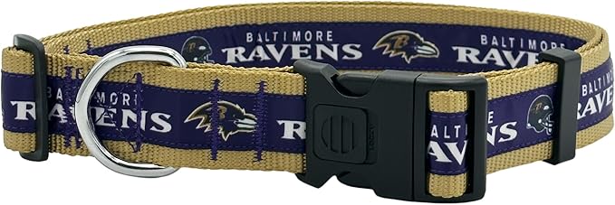 New & Improved Pets First NFL Licensed PET Collar- Heavy-Duty, Strong, and Durable New Dog Collar. Available in 32 Football Teams and 4 Sizes