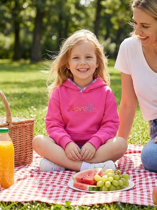 WELAKEN Sweatshirts for Girls Toddler & Kids II Little Girl's Pullover Tops Sweaters & Hoodies