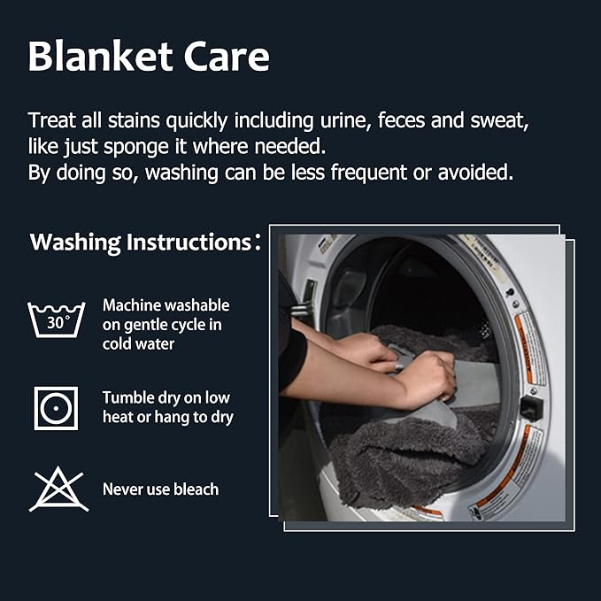 Kritter Planet Waterproof Dog Blanket, Reversible Water Proof Pet Blanket for Couch, Bed & Car, Washable Couch Covers for Medium Dogs - Protects Furniture from Fur, Dirt, and Accidents