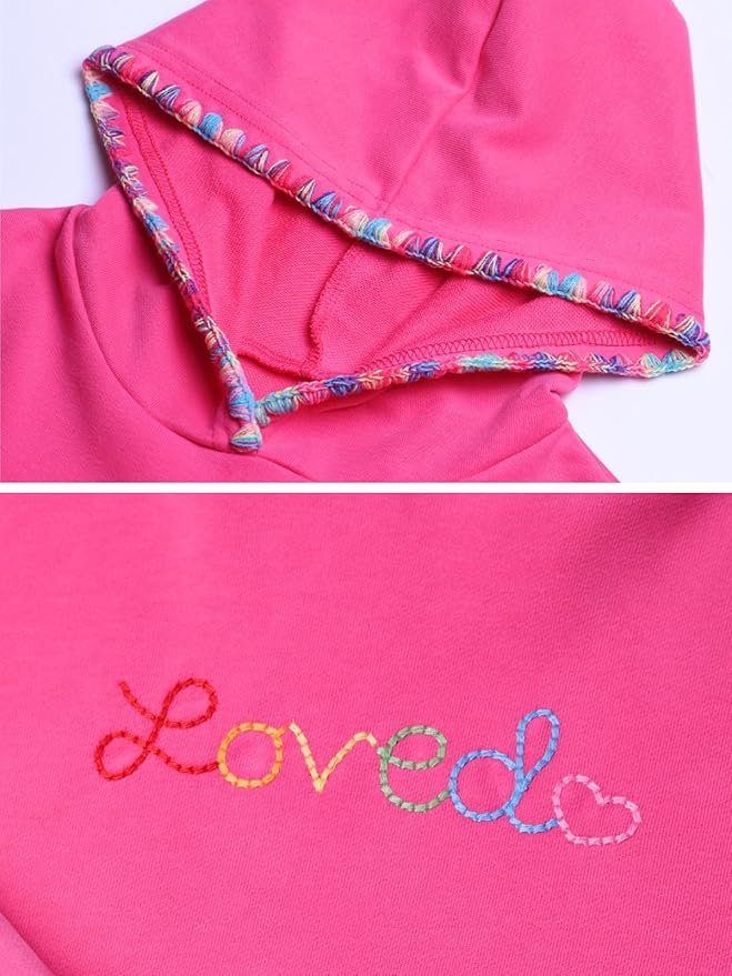 WELAKEN Sweatshirts for Girls Toddler & Kids II Little Girl's Pullover Tops Sweaters & Hoodies