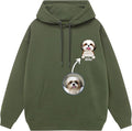 Custom Dog Face Sweatshirt Hoodie T-Shirt, Custom Pet Name, Personalized Pet Photo, Dog Lovers Gifts, Christmas