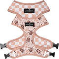 Lucy & Co. Cute Reversible Dog Harness Walking Halter - Best Designer Pet Harnesses for XS - XL Dogs - Padded Adjustable Vest for Easy Walking (Large, Merry & Bright)
