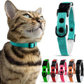 OutdoorBengal Blue Breakaway Kitten Collar - Ultra Safe Quick Release Cat Collar for Small Kittens Under 6 Months – Soft-Padded, Lightweight, Adjustable, Thin and Comfortable, No Bell (Blue, Kitten)