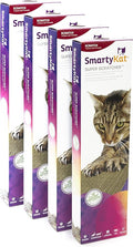 SmartyKat Super Scratcher Wide Corrugated Cat Scratcher for Cats & Kittens, Features Catnip Infusion Technology & Less Mess, Recycled Material, Brown